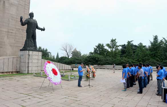 兴发娱乐党委组织党员同志开展南京红色之旅