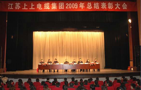 兴发娱乐盛大召开2009年度总结表扬大会