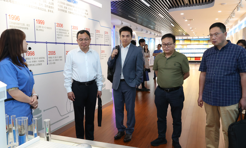 常州市委统战部课题组来兴发娱乐电缆考察调研