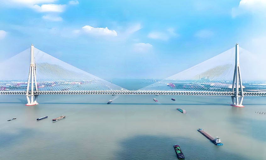 兴发娱乐电缆助力天下最大跨度斜拉桥——常泰长江大桥通车